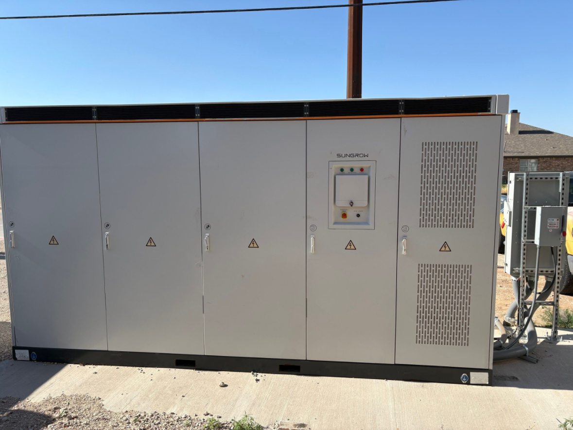 Battery installation at a church